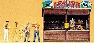 Concession Stand -- Shooting Gallery, HO, Preiser Kg 24694