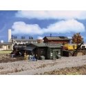 Coaling Station/Depot -- Kit - 3-7/16 x 2-11/16 x 1-1/2′ 8.8 x 6.9 x 3.8cm, N, Vollmer Gmbh 47554