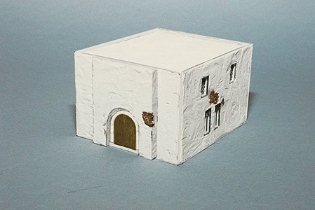 Military - Resin Structure Castings -- Arabian House I, HO, Trident Miniatures 99029