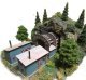 Barnesville Tunnel with Ventilator House -- Laser-Cut Kit - 5-1/2 x 3-1/2 x 2-1/4′ 14 x 8.9, N, The N Scale Architect 10058