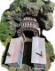 Barnesville Tunnel with Ventilator House -- Laser-Cut Kit - 5-1/2 x 3-1/2 x 2-1/4′ 14 x 8.9, N, The N Scale Architect 10058