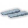 Hard-Foam Train Station Platform Straight End Ramps -- Fits Marklin C-Track - 4-1/2 x 1-1/2 x 9/1, HO, Noch Gmbh & Co 66015