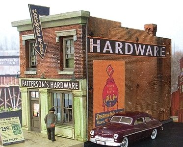 Patterson`s Hardware -- Kit - 3 x 1-3/4` 7.6 x 4.5cm, N, Downtown Deco 2011