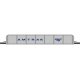 Girder Bridge - E-Z Track(R) - Assembled -- Amtrak (silver, blue), HO, Bachmann Industries 44605