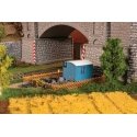 Allotment Garden w/Figures & Details -- 75th Anniversary Series Kit - 10.5 x 7.4 x 4cm, HO, Faller Gmbh 190090