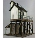 Ice Shed -- Laser-Cut Kit - 3 x 4 x 4-7/8′ 7.6 x 10.2 x 12.4cm, HO, GCLaser 19101