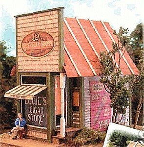 Papa Lou′s Cigar Shoppe -- Kit, HO, Bar Mills LLC 492