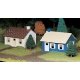 Plasticville U.S.A.(R) Classic Kits -- Cape Cod House pkg(2), O, Bachmann Industries 45608