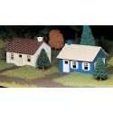Plasticville U.S.A.(R) Classic Kits -- Cape Cod House pkg(2), O, Bachmann Industries 45608