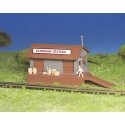 Plasticville Classic Kit - Freight Station -- 2-3/8 x 4-3/4′ 6 x 12.1cm, HO, Bachmann Industries 45171