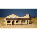 Marshall′s Office & Restaurant - Plasticville USA(R) -- Kit, HO, Bachmann Industries 45161