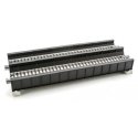 Double-Track Plate Girder Bridge -- 7-13/32′ 186mm (black), N, Kato USA Inc 20458