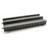 Double-Track Plate Girder Bridge -- 7-13/32′ 186mm (black), N, Kato USA Inc 20458