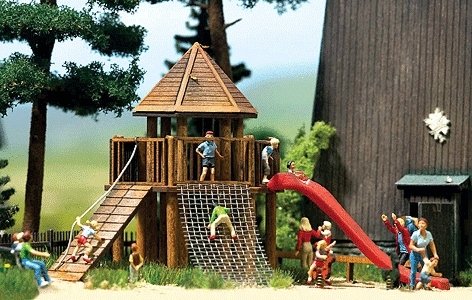 Play Castle -- Kit, HO, Busch Gmbh & Co Kg 1487