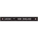 Decorated Plate Girder Bridge w/Code 100 Track -- Kit - Lehigh & New England (black), HO, Atlas Model Railroad Co. 70000031