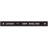 Decorated Plate Girder Bridge w/Code 100 Track -- Kit - Lehigh & New England (black), HO, Atlas Model Railroad Co. 70000031