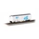 ACF 50′ Steel Mechanical Reefer - Ready to Run - Silver Series¨ -- Fruit Growers Express 12109 (yellow, blue), N, Bachmann In