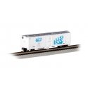 ACF 50′ Steel Mechanical Reefer - Ready to Run - Silver Series¨ -- Fruit Growers Express 12109 (yellow, blue), N, Bachmann In
