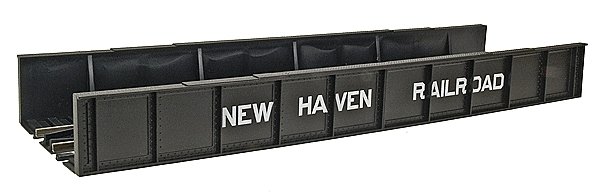 Code 100 Plate Girder Bridge -- New Haven (black, white), HO, Atlas Model Railroad Co. 896