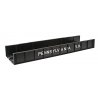 Decorated Plate Girder Bridge w/Code 100 Track -- Pennsylvania Railroad (black, whit, HO, Atlas Model Railroad Co. 70000003