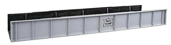Code 100 Decorated Plate Girder Bridge -- Rock Island, HO, Atlas Model Railroad Co. 70000010