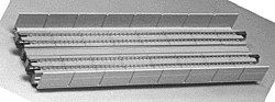 Double-Track Straight Viaduct -- 9-3/4′ 24.8cm pkg(2), N, Kato USA Inc 20401