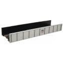 Decorated Code 80 Plate-Girder Bridge -- Union Pacific (silver w/red, white, blue Logo), N, Atlas Model Railroad Co. 2554