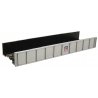 Decorated Code 80 Plate-Girder Bridge -- Union Pacific (silver w/red, white, blue Logo), N, Atlas Model Railroad Co. 2554