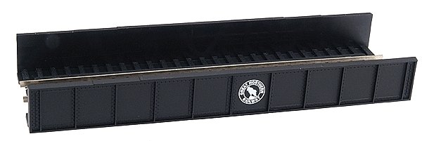 Decorated Code 80 Plate-Girder Bridge -- Great Northern (black, white), N, Atlas Model Railroad Co. 2555