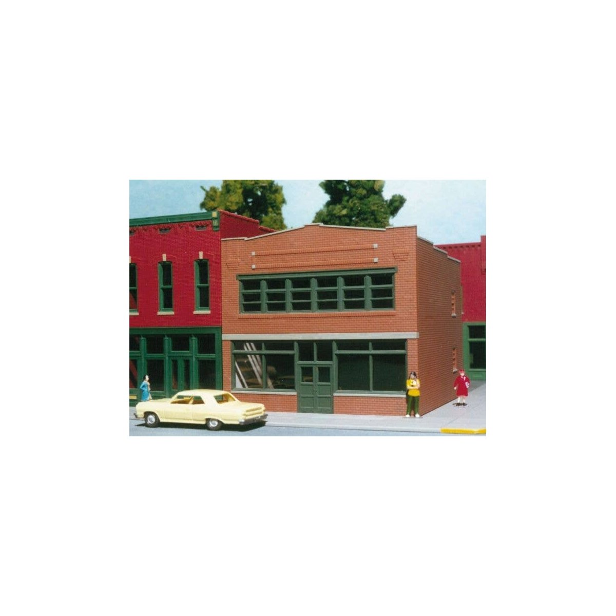 Drug Store -- Kit - 4-1/8 x 4-1/8′ 10.5 x 10.5cm, HO, Smalltown USA 6017