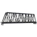 Single Truss Bridge - 248mm 9-3/4′ -- Black, N, Kato USA Inc 20434
