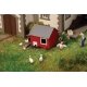 Laser-Cut Kit -- Hen House - 1-5/16 x 1-3/16 x 7/8′ 3.4 x 3 x 2.3cm, HO, Faller Gmbh 180298