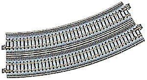 Single-Track Viaduct -- Curved R348 - 30 (R 13-3/4′ - 30) pkg(2), N, Kato USA Inc 20531