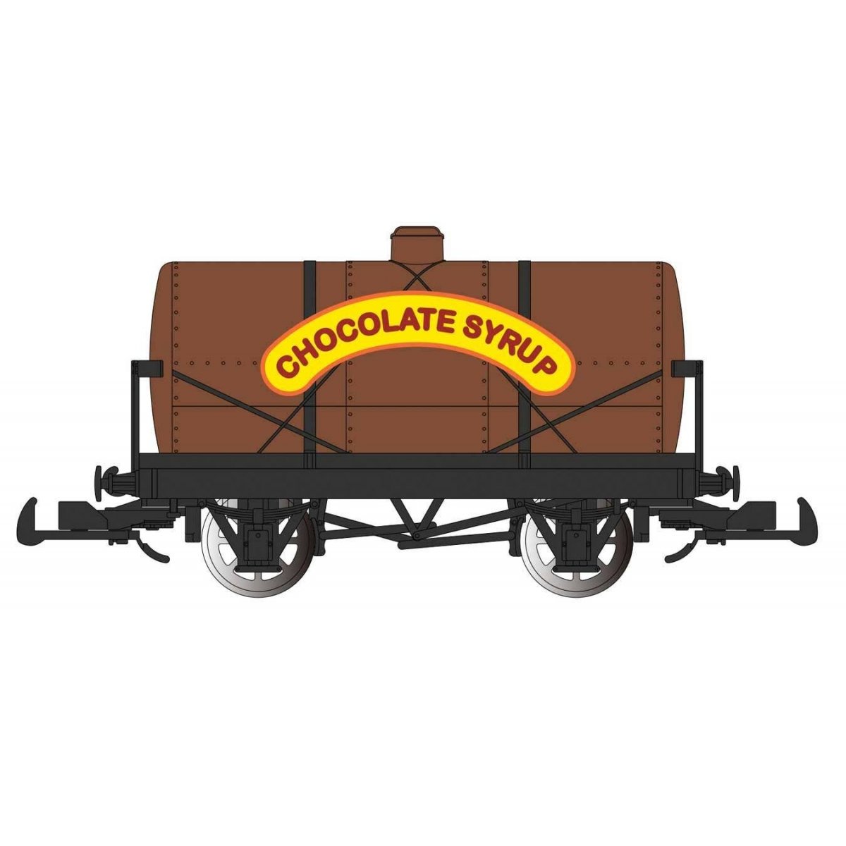 Tank Car - Ready to Run - Thomas & Friends(TM) -- Chocolate Syrup, G, Bachmann Industries 98024