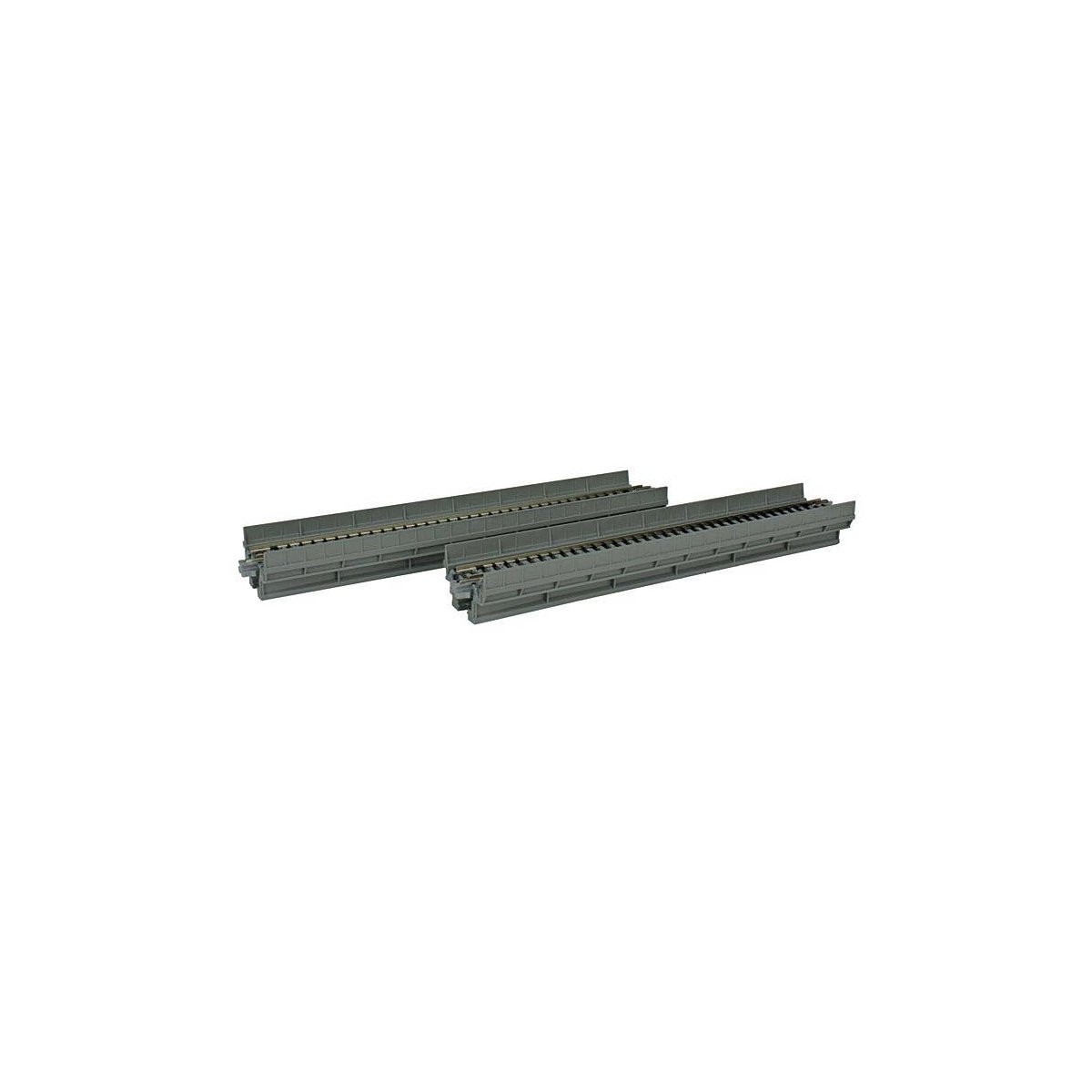 Single-Track Straight Viaduct -- 7-5/16′ 18.6cm pkg(2), N, Kato USA Inc 20410