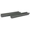 Single-Track Straight Viaduct -- 7-5/16′ 18.6cm pkg(2), N, Kato USA Inc 20410