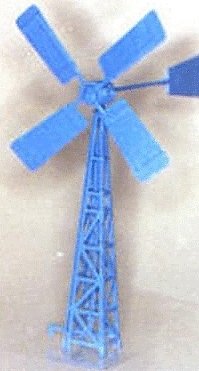 Shire Scenes Scenery Detail - Kit (Etched Metal) -- Windmill Pump, N, The N Scale Architect 96602