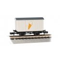 Box Van - Thomas & Friends(TM) -- Ice Cream (white, yellow), N, Bachmann Industries 77090