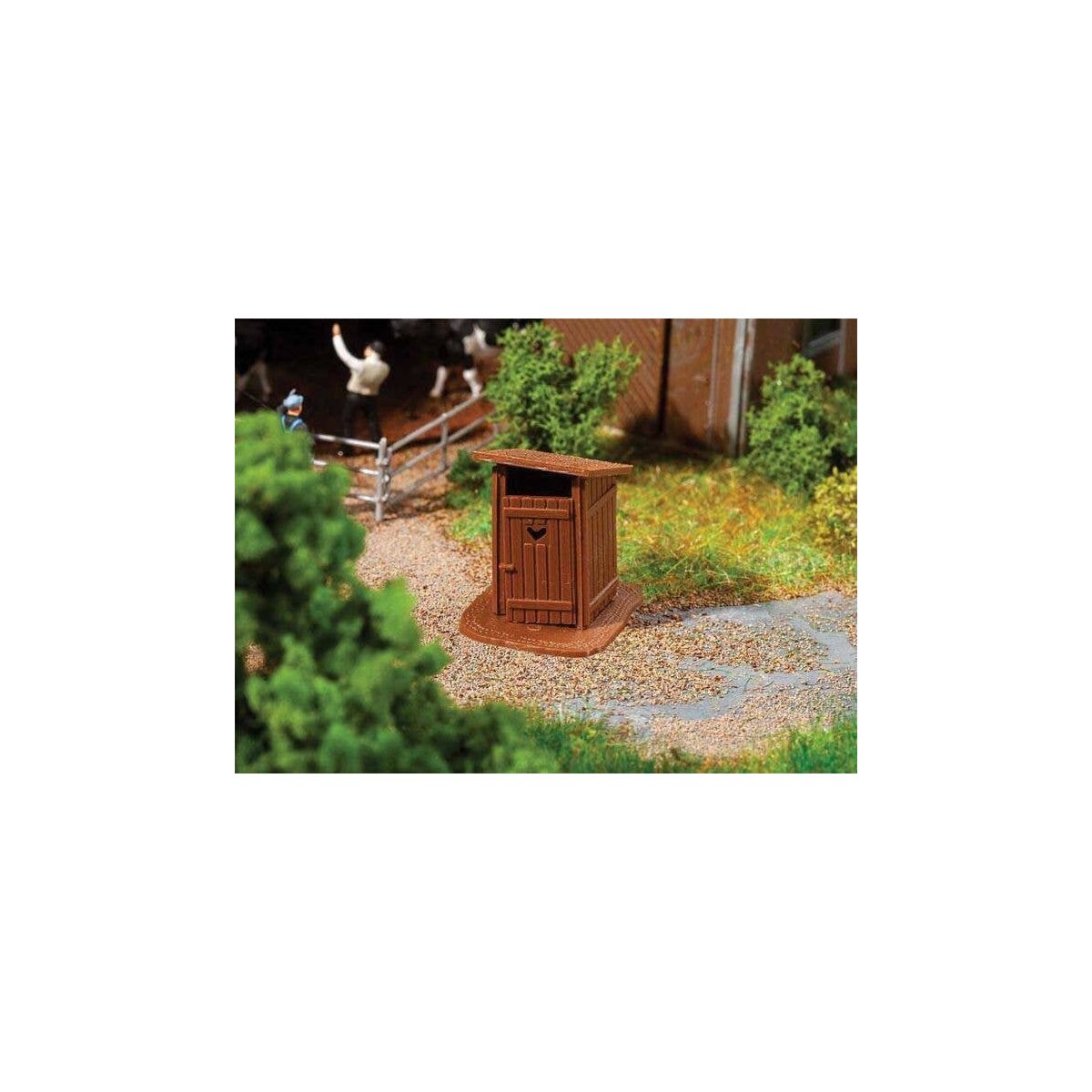 Outhouse -- Kit, HO, Faller Gmbh 180988