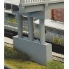 Overpass Parts -- Modern Highway Pier, N, Rix Products 150