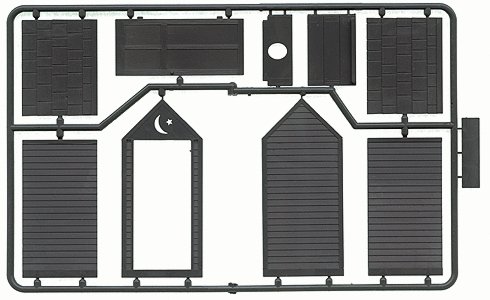 Outhouse -- Kit - 1-1/8′ 2.9cm Square, O, Grandt Line Products Inc 3581