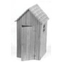 Out Houses pkg(3) - Plastic Kit, HO, Tichy Train Group 8166