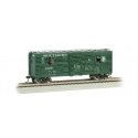 40′ Animated Stock Car with Horses - Ready-to-Run -- Southern Railway 45659 (green), HO, Bachmann Industries 19702