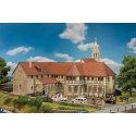 Old Abbey with Cloister -- Kit - 15-15/16 x 13-11/16 x 10-1/4′ 40.5 x 34.8 x 26cm, HO, Faller Gmbh 130827