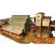 C & H Brick & Block Company -- Laser-Cut Wood Kit - 22 x 10 x 4′ 55.9 x 25.4 x 10.6cm, N, The N Scale Architect 10054