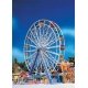 Ferris Wheel -- 8-7/16 x 7-13/16 x 12-13/16′ 21.5 x 19.9 x 32.6cm, HO, Faller Gmbh 140312