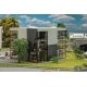 Office Building -- Kit - 6 x 6 x 4-13/16′ 15.3 x 15.3 x 12.3cm, HO, Faller Gmbh 130156