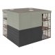 Office Building -- Kit - 6 x 6 x 4-13/16′ 15.3 x 15.3 x 12.3cm, HO, Faller Gmbh 130156