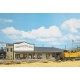 North American-Style Wood Train Station -- Laser-Cut Wood Kit - 13-11/16 x 6-1/16 x 3-9/16′ 3, HO, Busch Gmbh & Co Kg 9721