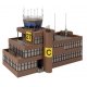 Airport Tower Building -- Kit - 15 x 6-3/16 x 11-1/8′ 38.2 x 15.7 x 28.3cm, HO, Faller Gmbh 144112